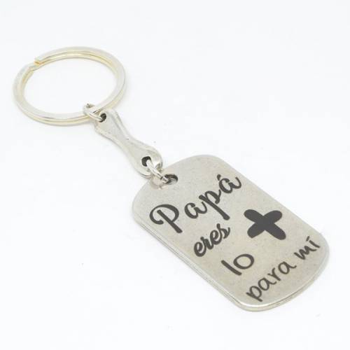 LLAVERO PAPA ERES LO MAS